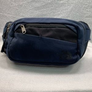 The North Face Bozer Hip Pack II Navy Crossbody Hiking Biking Belt Bag Unisex S‎